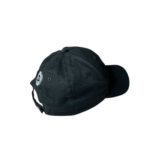 VTG Y2K Ford Mustang Racing Pony Black Baseball Cap Red White Blue Stripes RARE - Picture 6 of 10